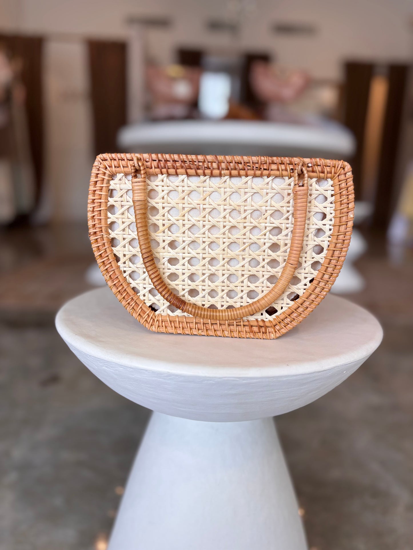 Handmade Rattan Purse