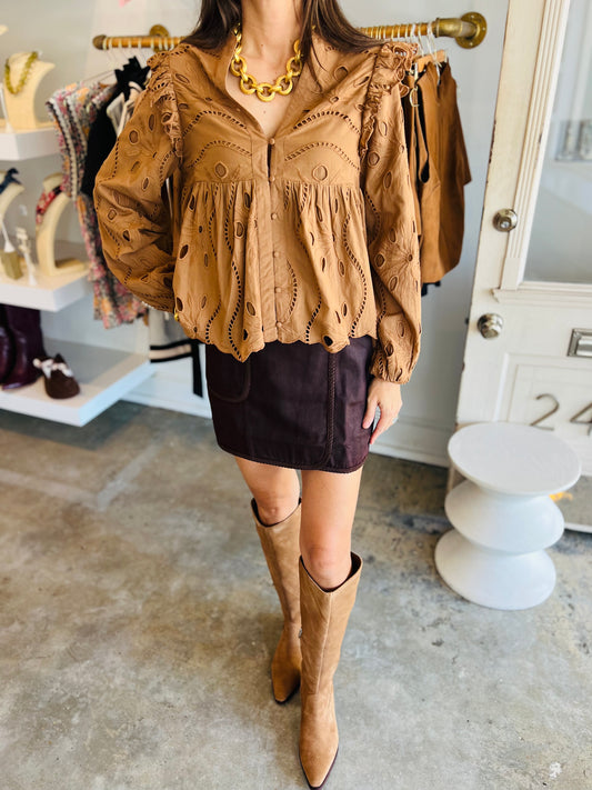 VIOLET BLOUSE