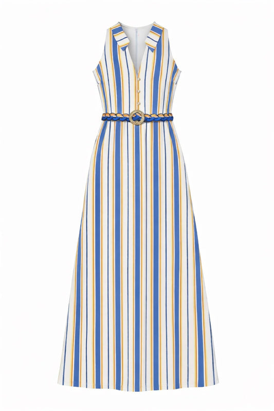 Jill Coastal Midi Dress