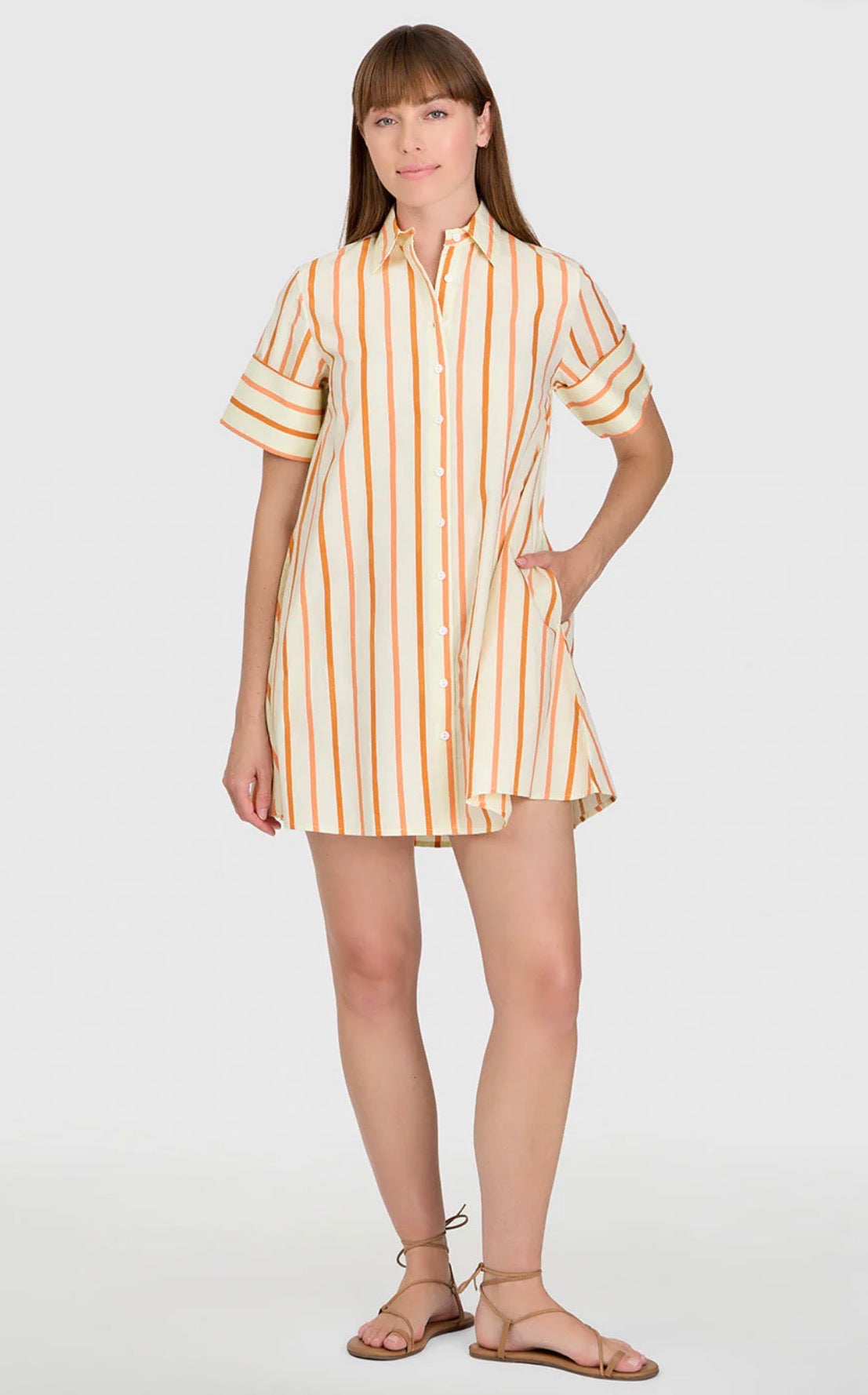 Dock Dress Dunmore Stripes