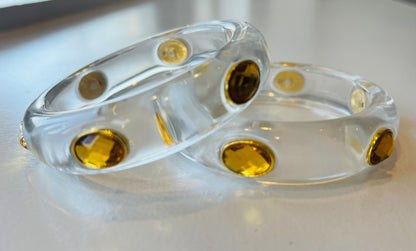 Clear Julie Bangle