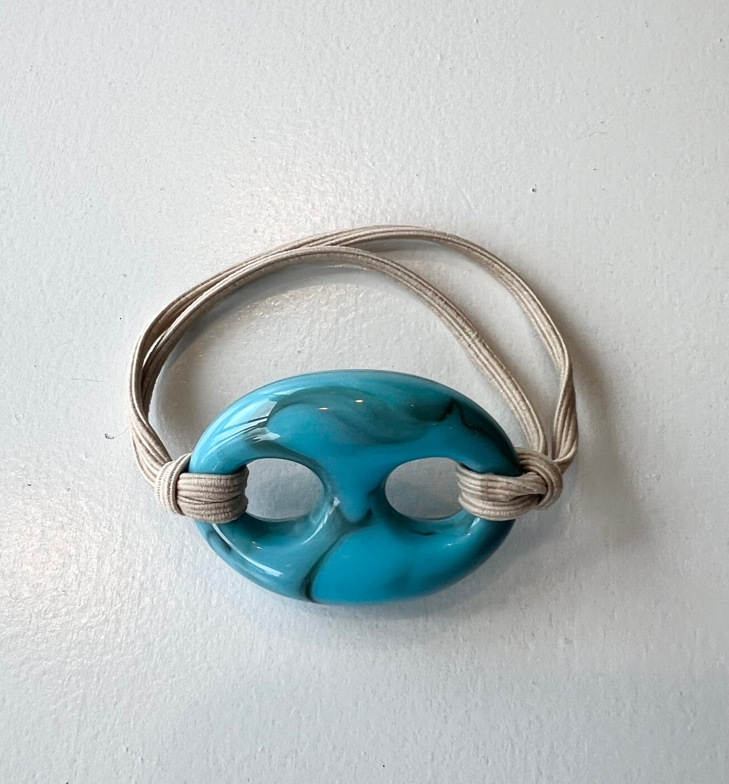 Bracelet Hair Ties Beige Band