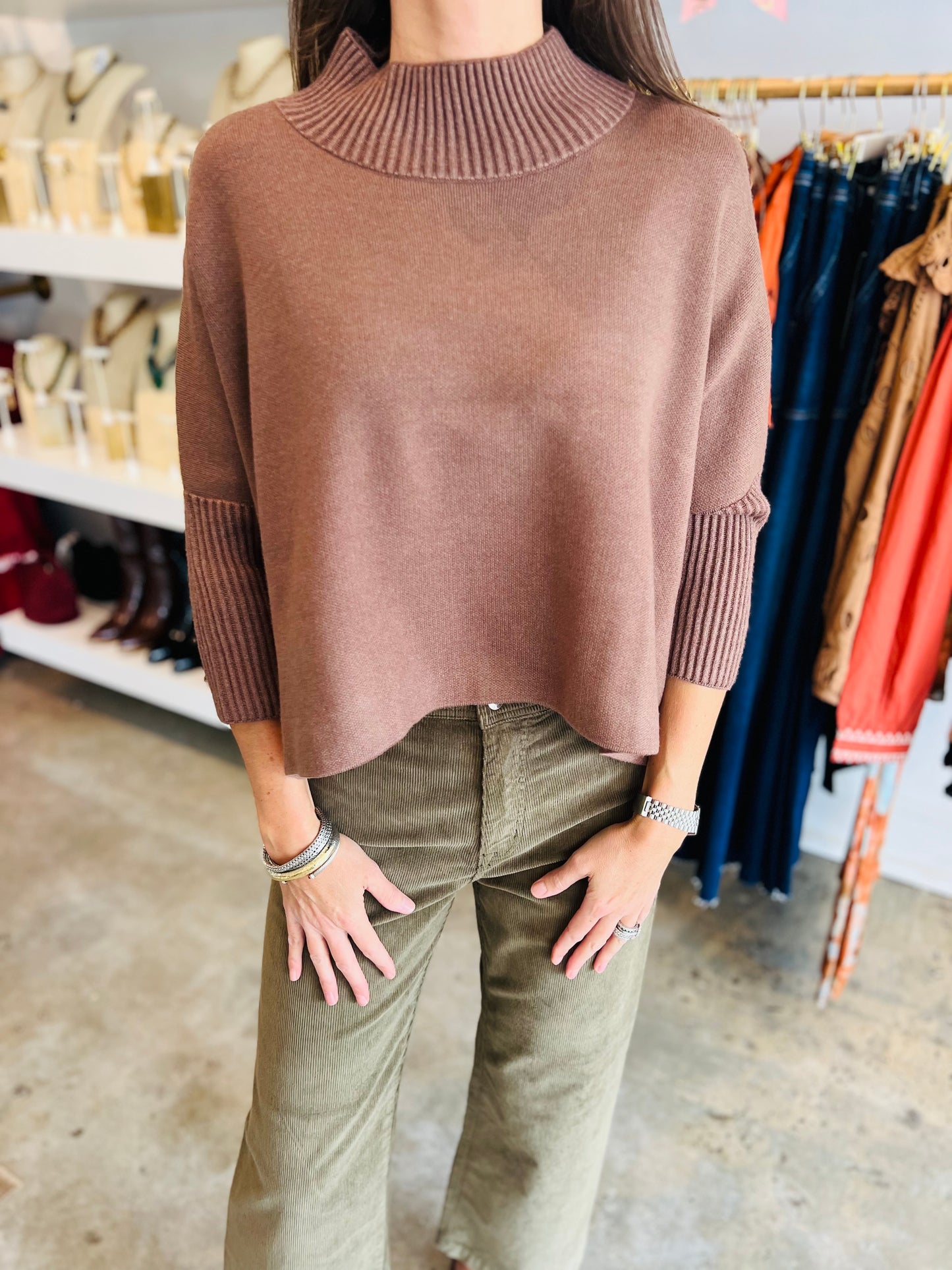 Mocha Aja Sweater