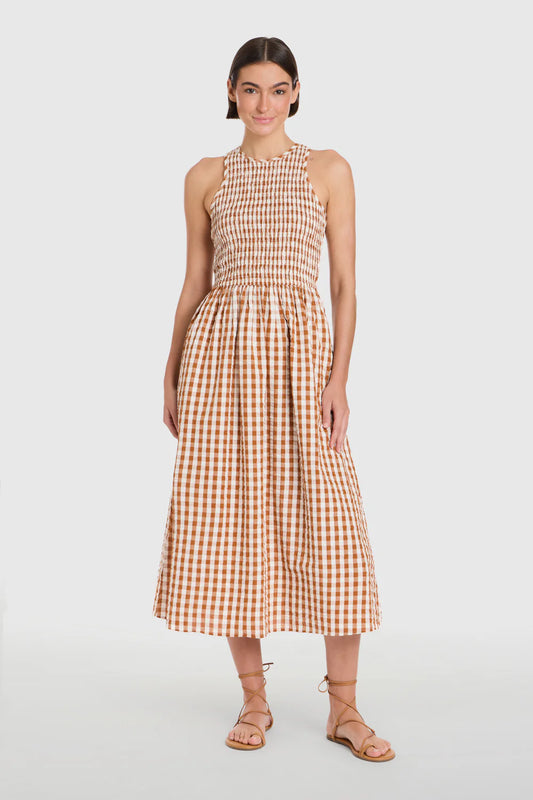 Field Check Stroll Dress