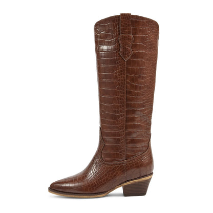 The LeAnn Boot in Chocolate