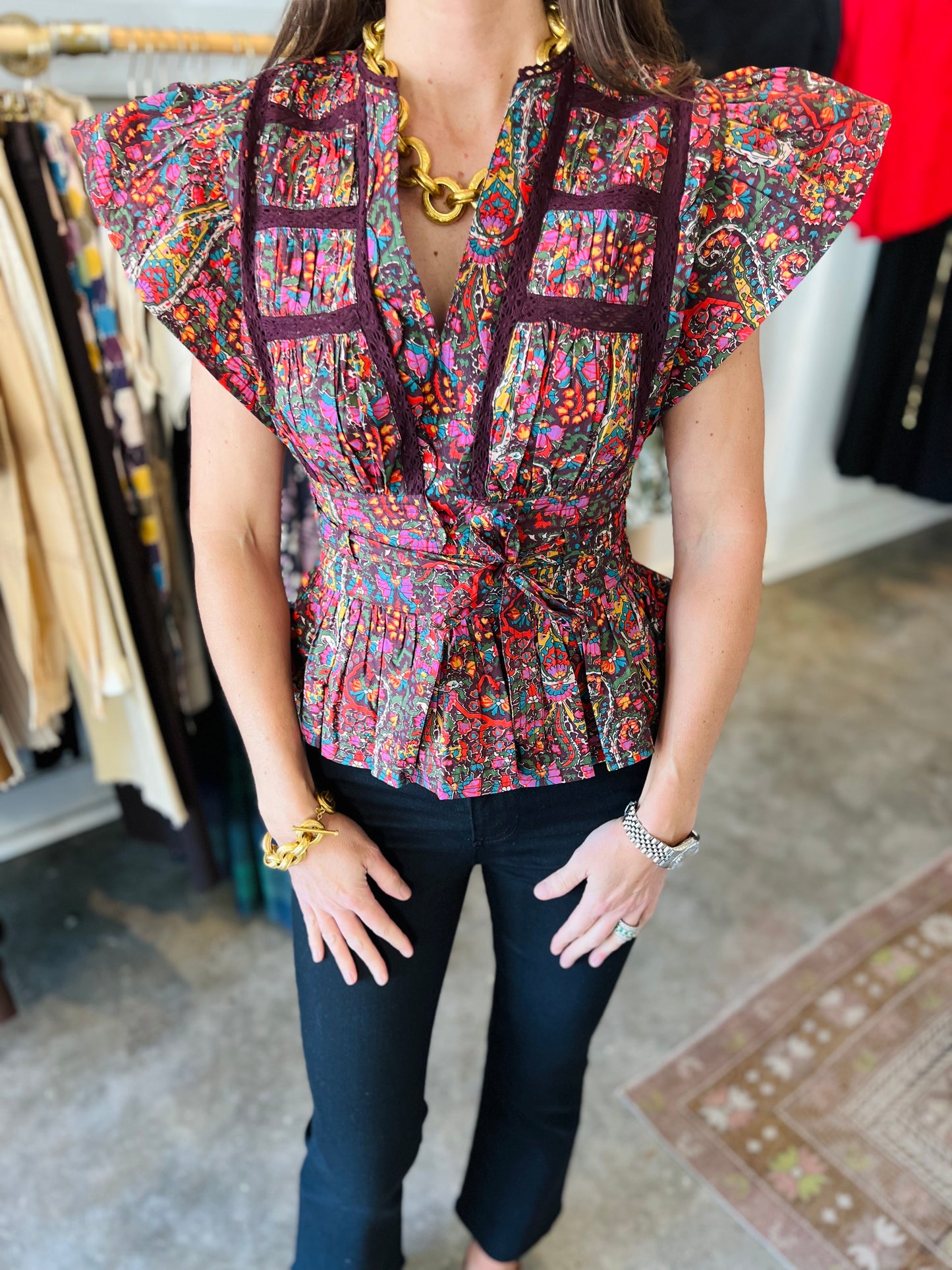 Harlequin Madelyn Top