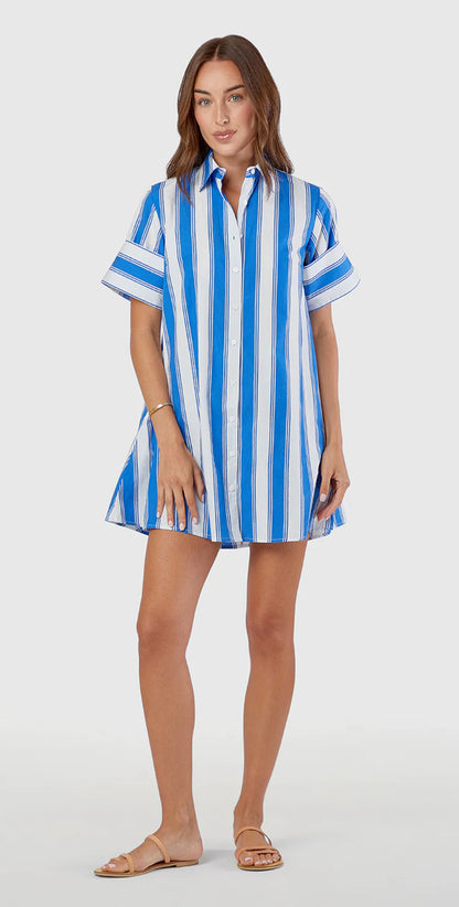 Dock Dress French Stripe