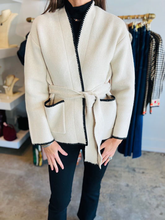 Tie Front Cardigan