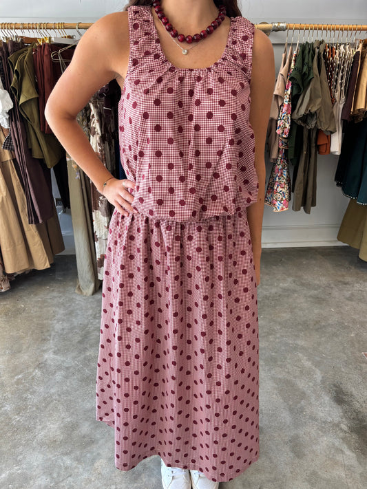 Burgundy Orchard Set