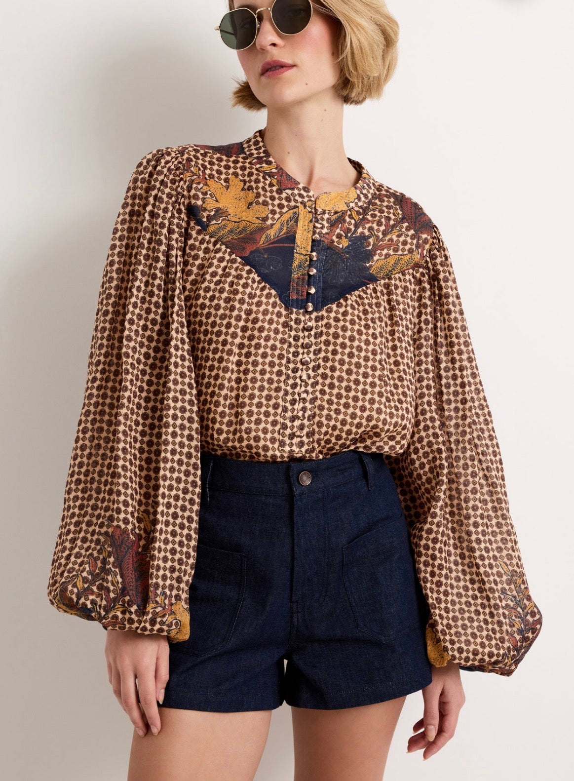 Rhiannon Top in Flores