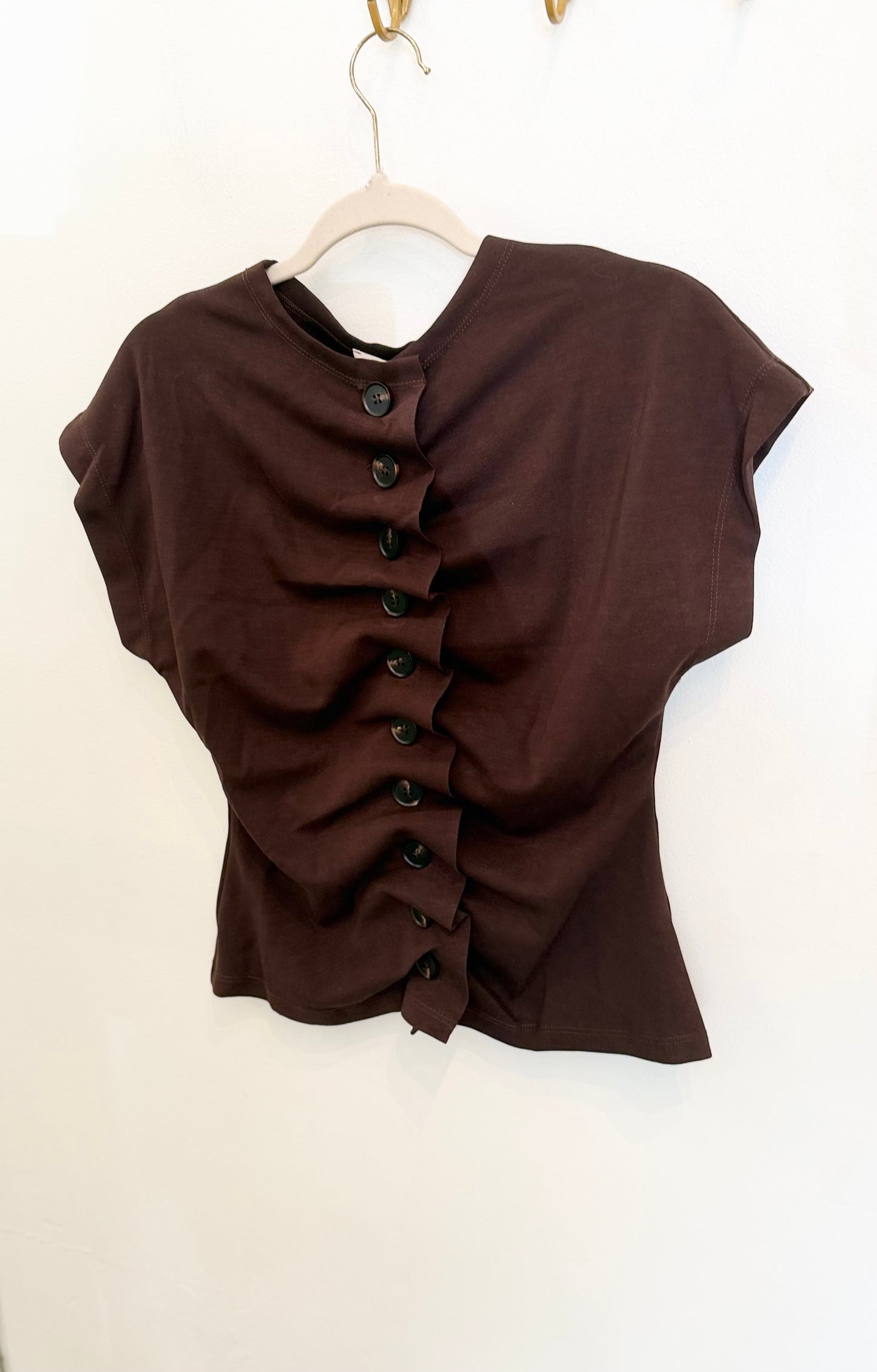 Brown Button Down