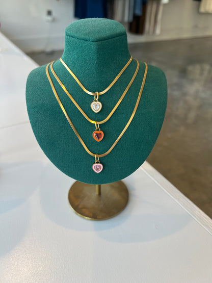 Heart Gem Necklace