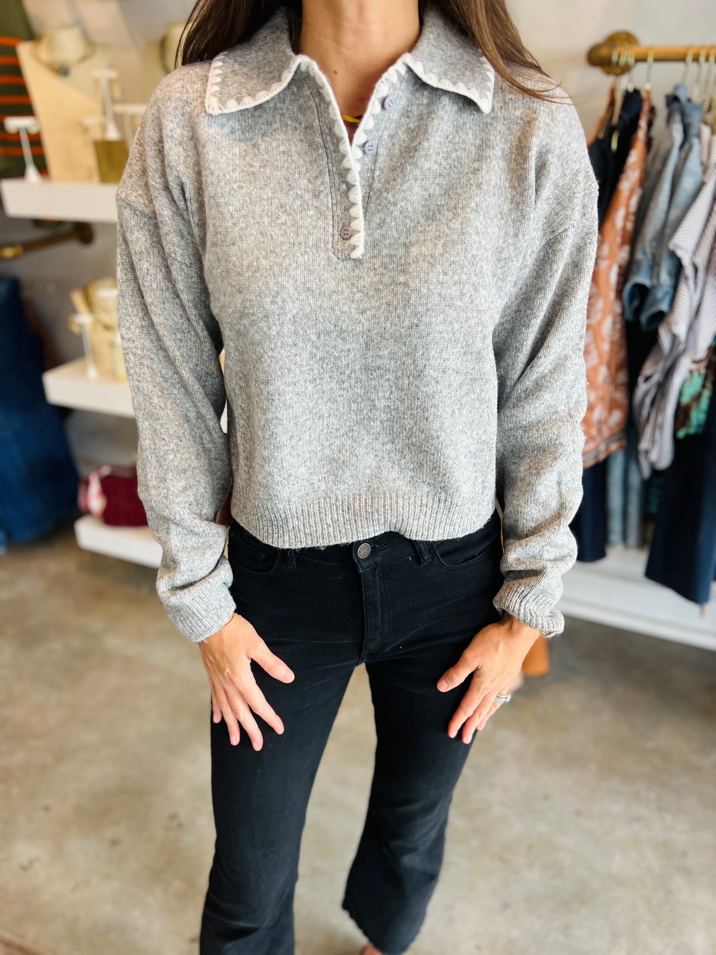 Stitch Detail Sweater