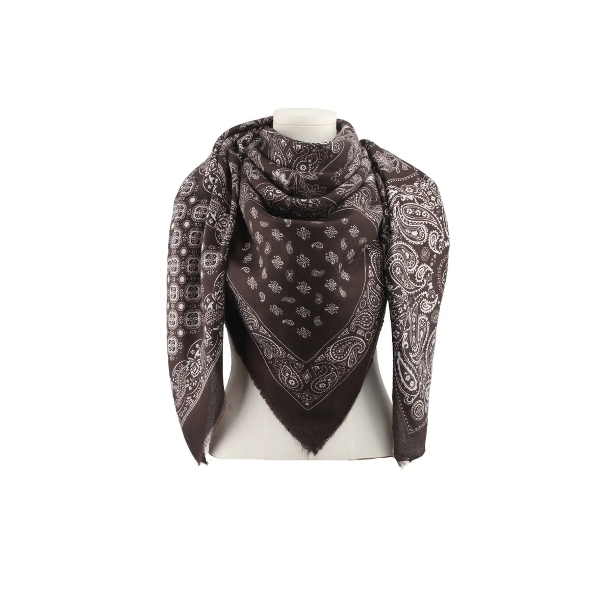 The Brown Bandana Scarf