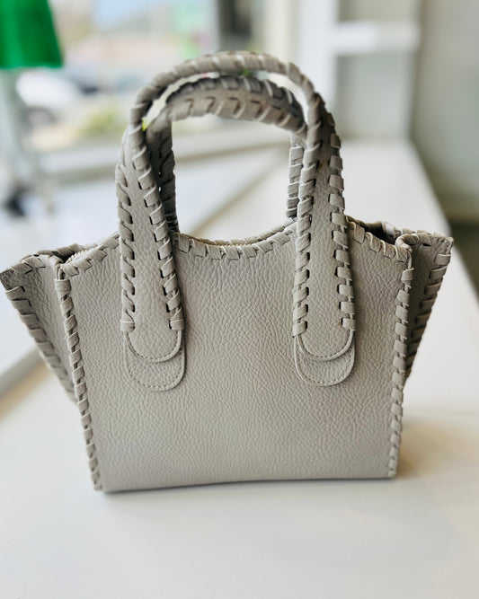 Marla Whipstitch Pale Grey