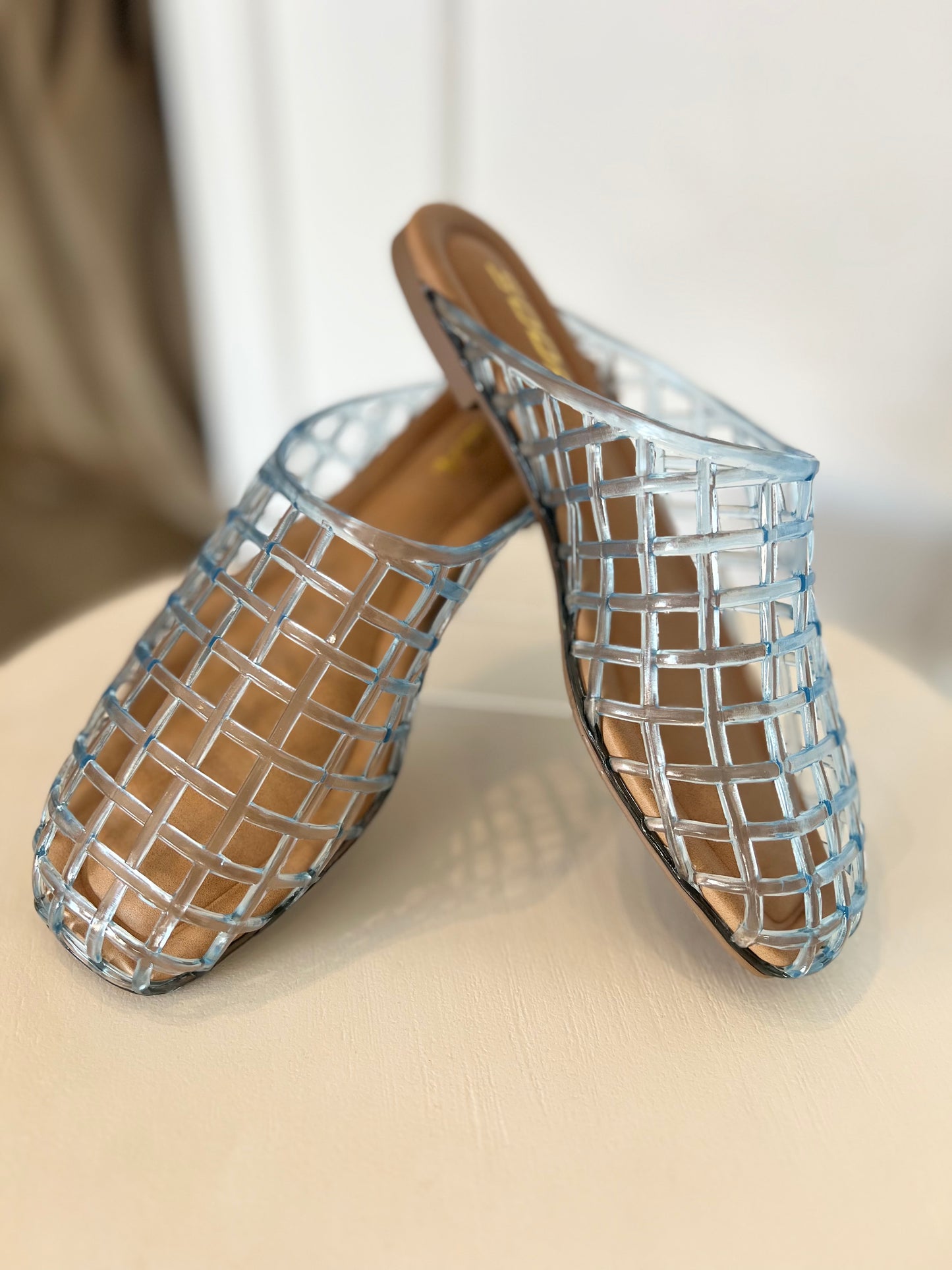 Wayne Blue Jelly Shoe