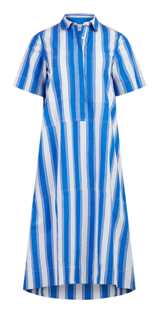 City Dress in French Stripe