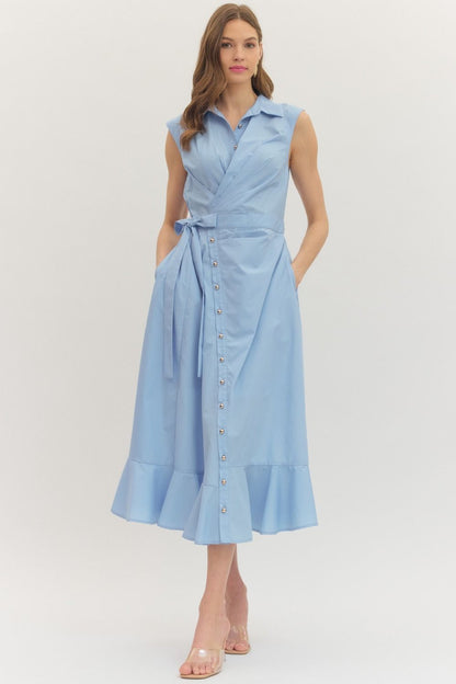 Chambray Dress