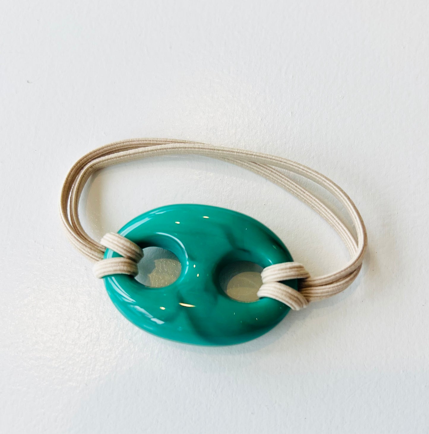 Bracelet Hair Ties Beige Band