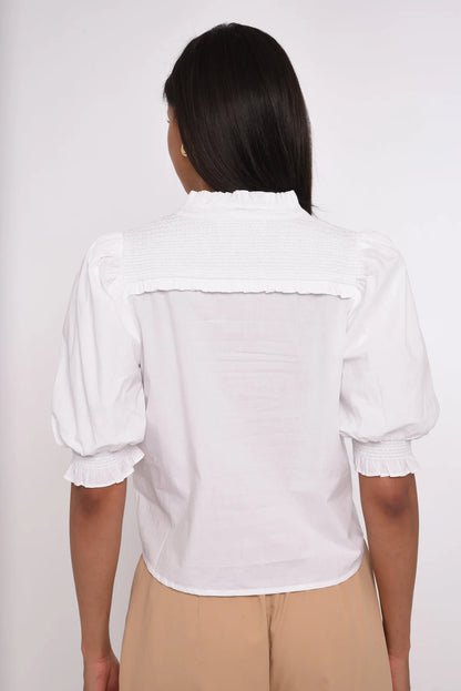 Zinny Top Bright White