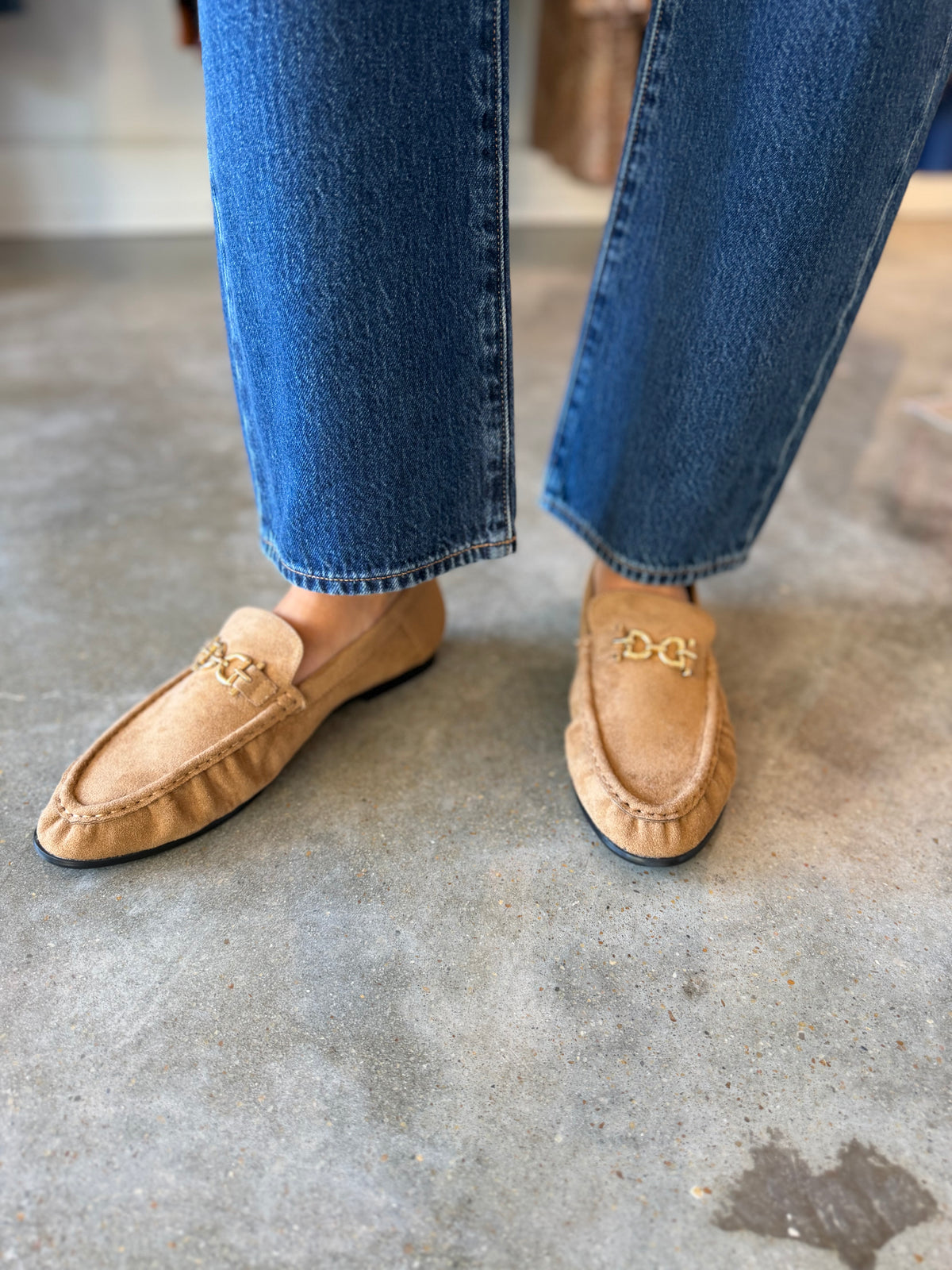 Devorah Camel Loafers