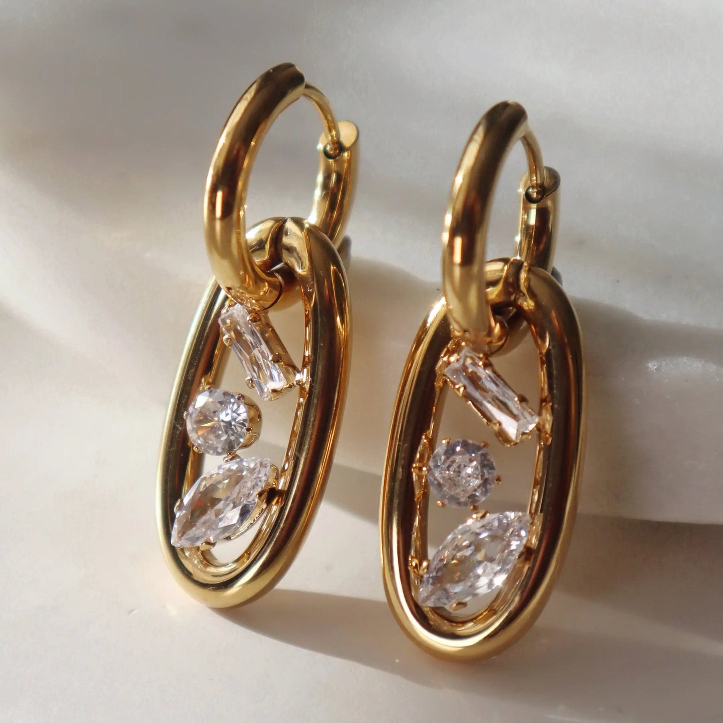 Florence Oval Earrings