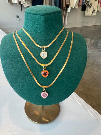 Heart Gem Necklace