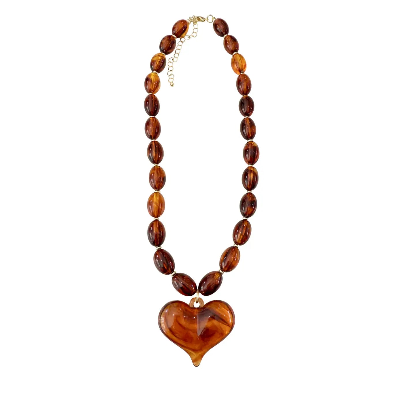 Roxie Tortoise Heart Necklace