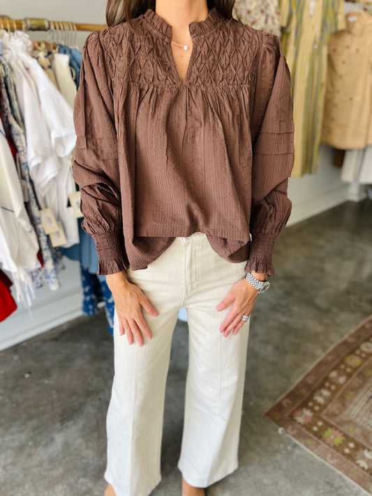 Brown Longsleeve Top