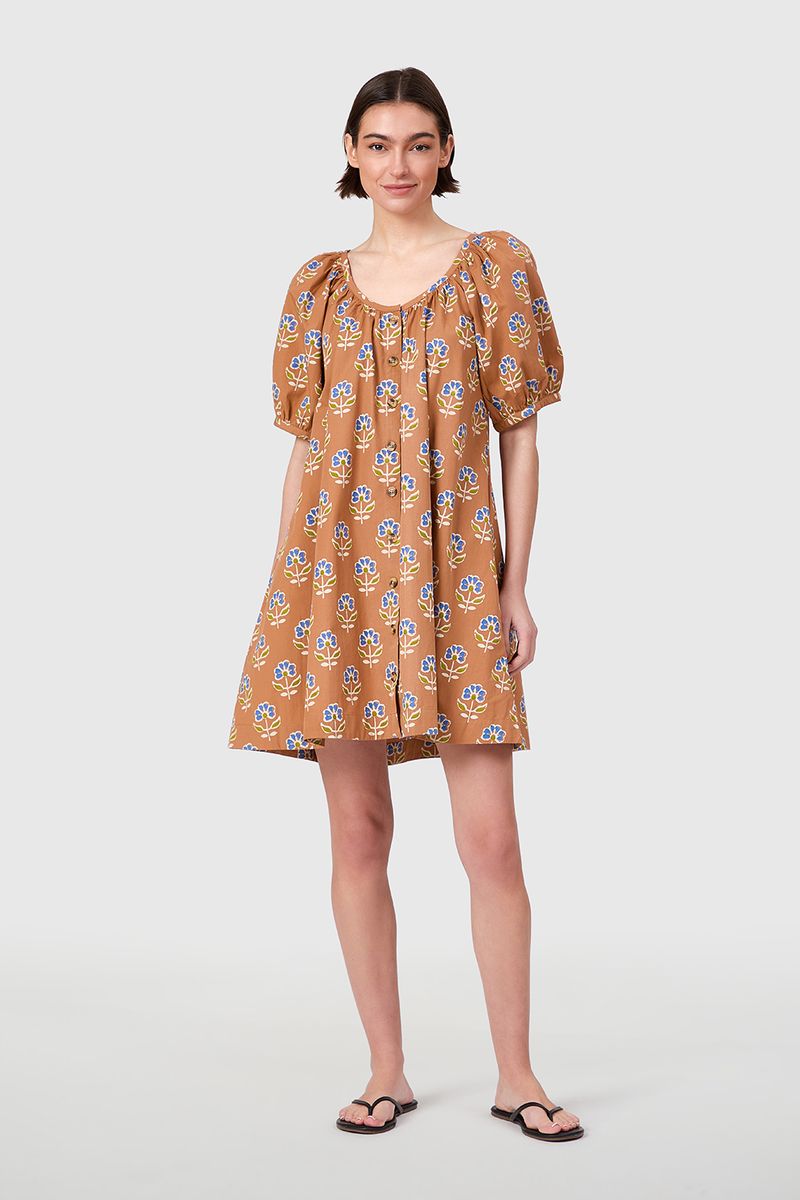 DAY DRESS MAPLE