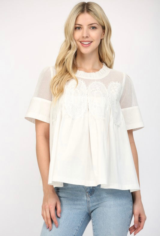 Darling Applique Top
