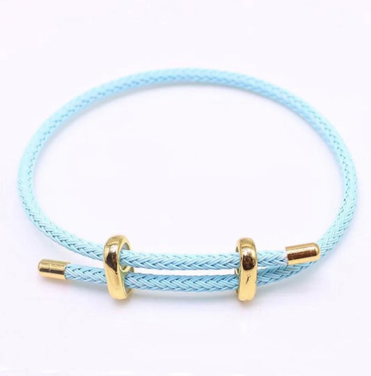 Light Blue Paracord Bracelet
