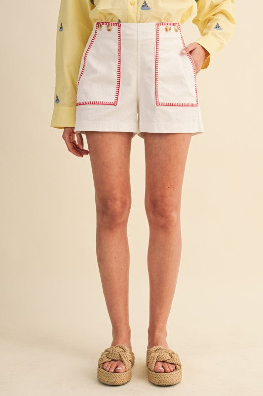 Avery High Waist Shorts