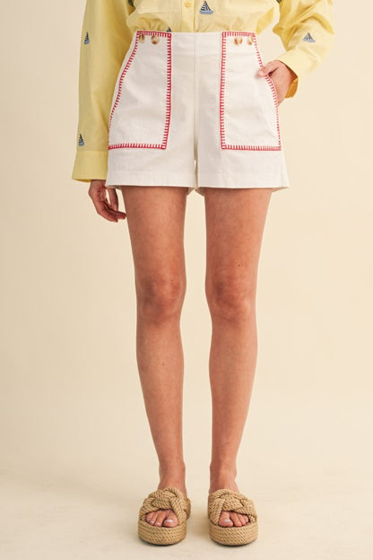 Avery High Waist Shorts
