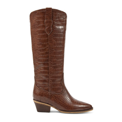 The LeAnn Boot in Chocolate