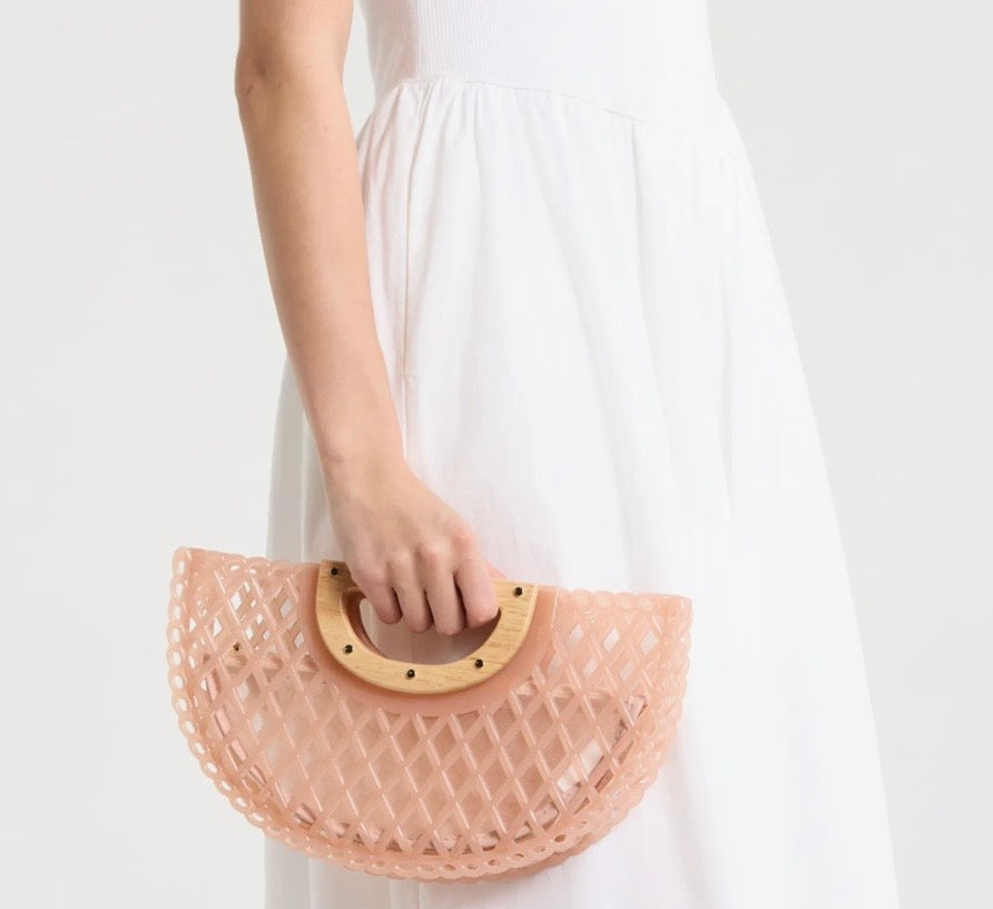 Solandra Clutch Blush Jelly