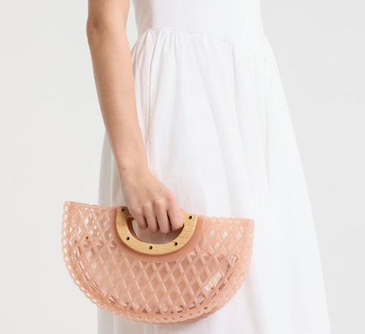 Solandra Clutch Blush Jelly