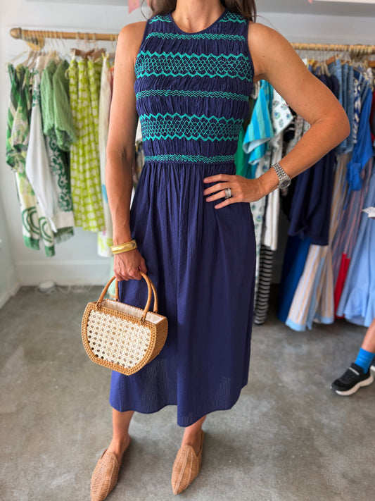 Navy Stroll Dress