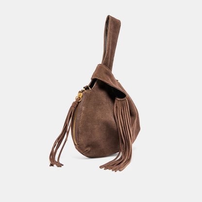 Zury Expresso Suede Bag