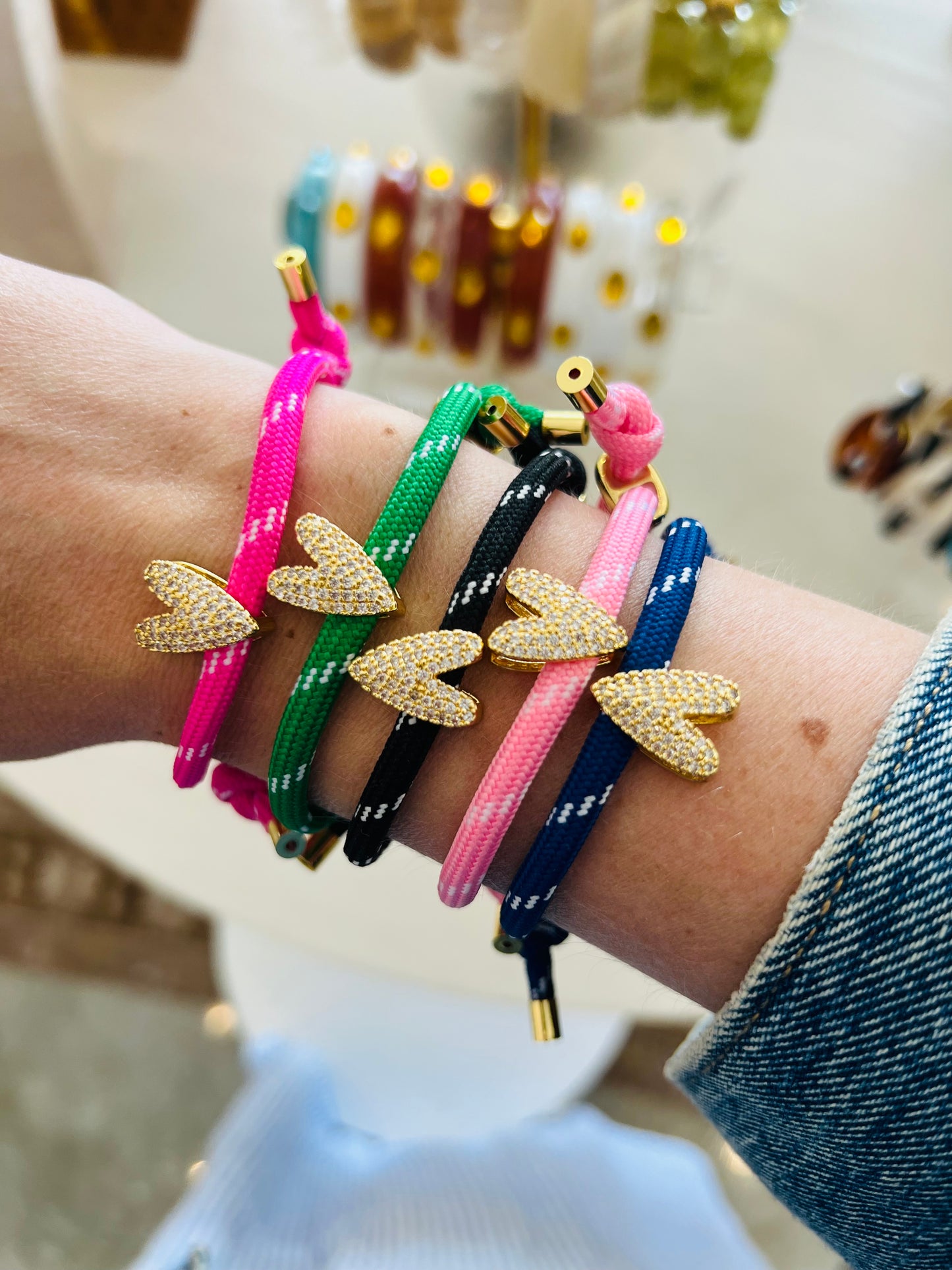 Heart Paracord Bracelet