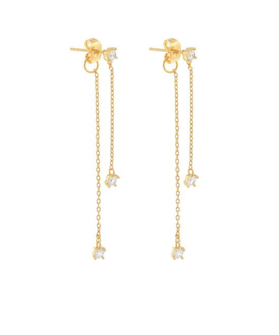 Front Back Dangle Earrings
