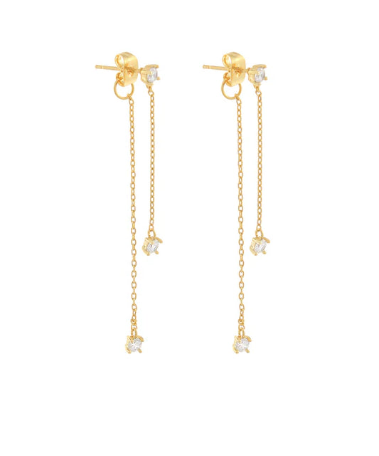 Front Back Dangle Earrings