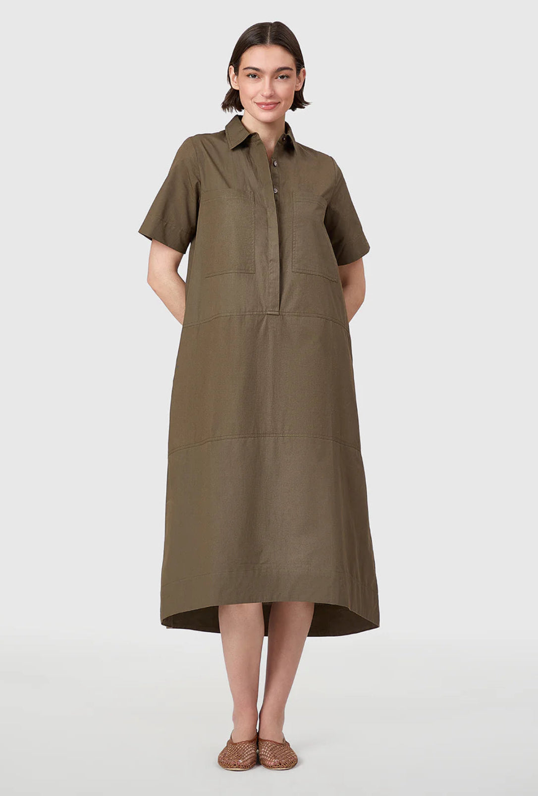 City Dress in Pine