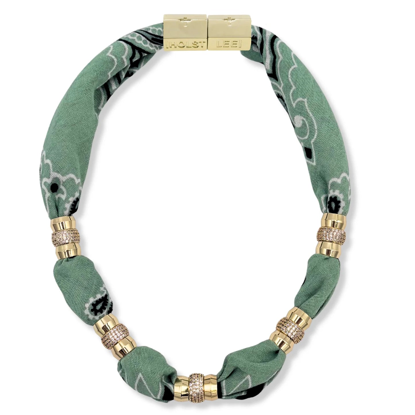 Mint Bandana Necklace