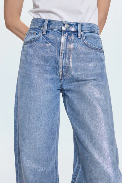 Wes High Rise Barrel Jean Spellbound