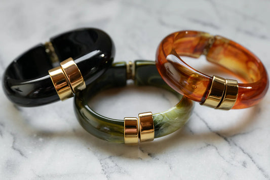 Tortoise Drew Bangle
