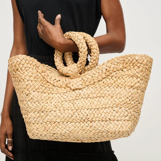 EDITH STRAW BAG