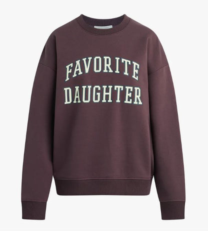 Burgundy Favorite Daughter Sweatshirt