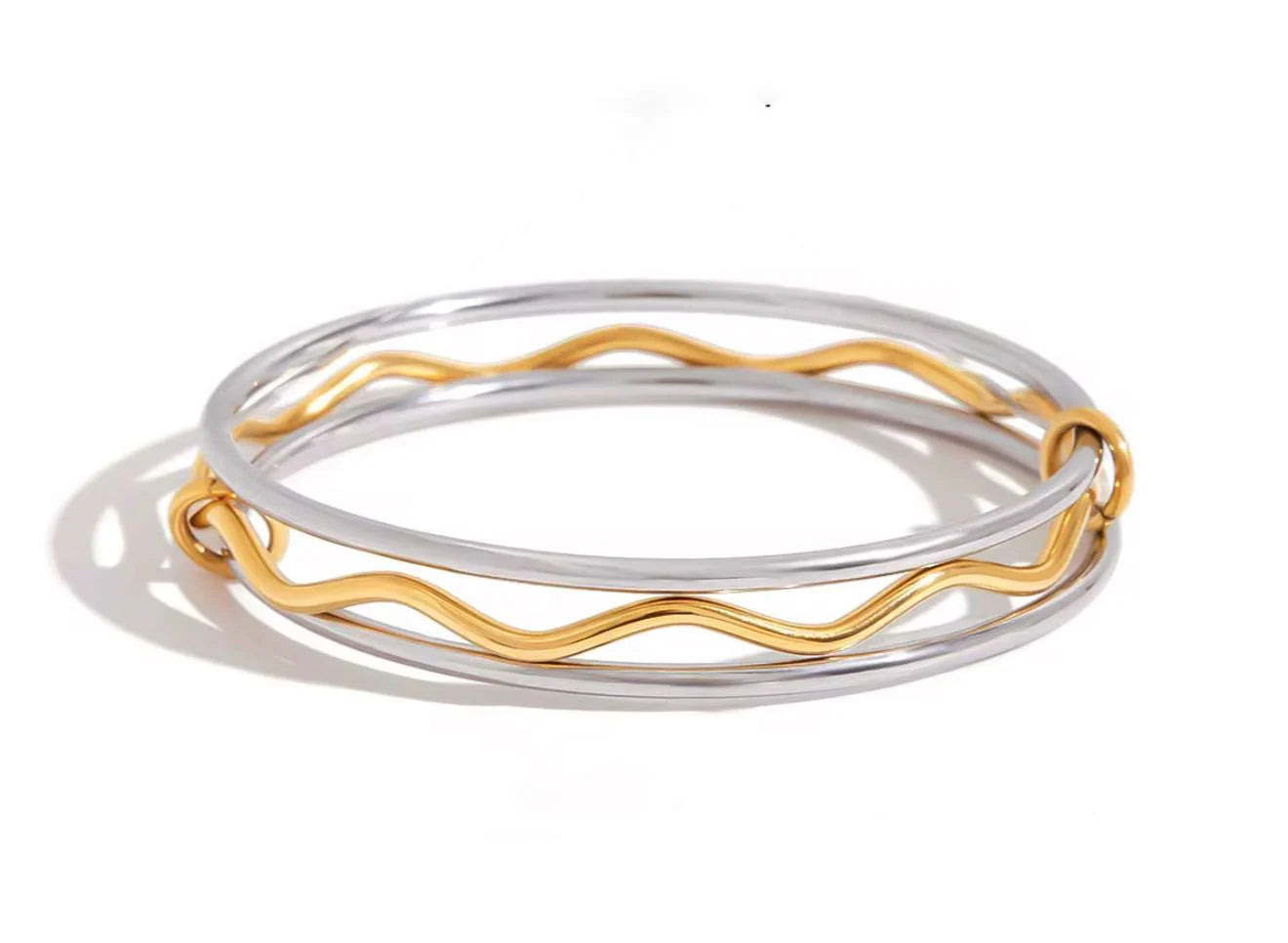 Gold & Silver Saidra Bracelet