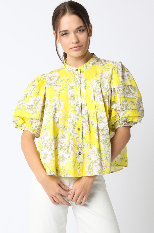 SENA YELLOW BLOUSE